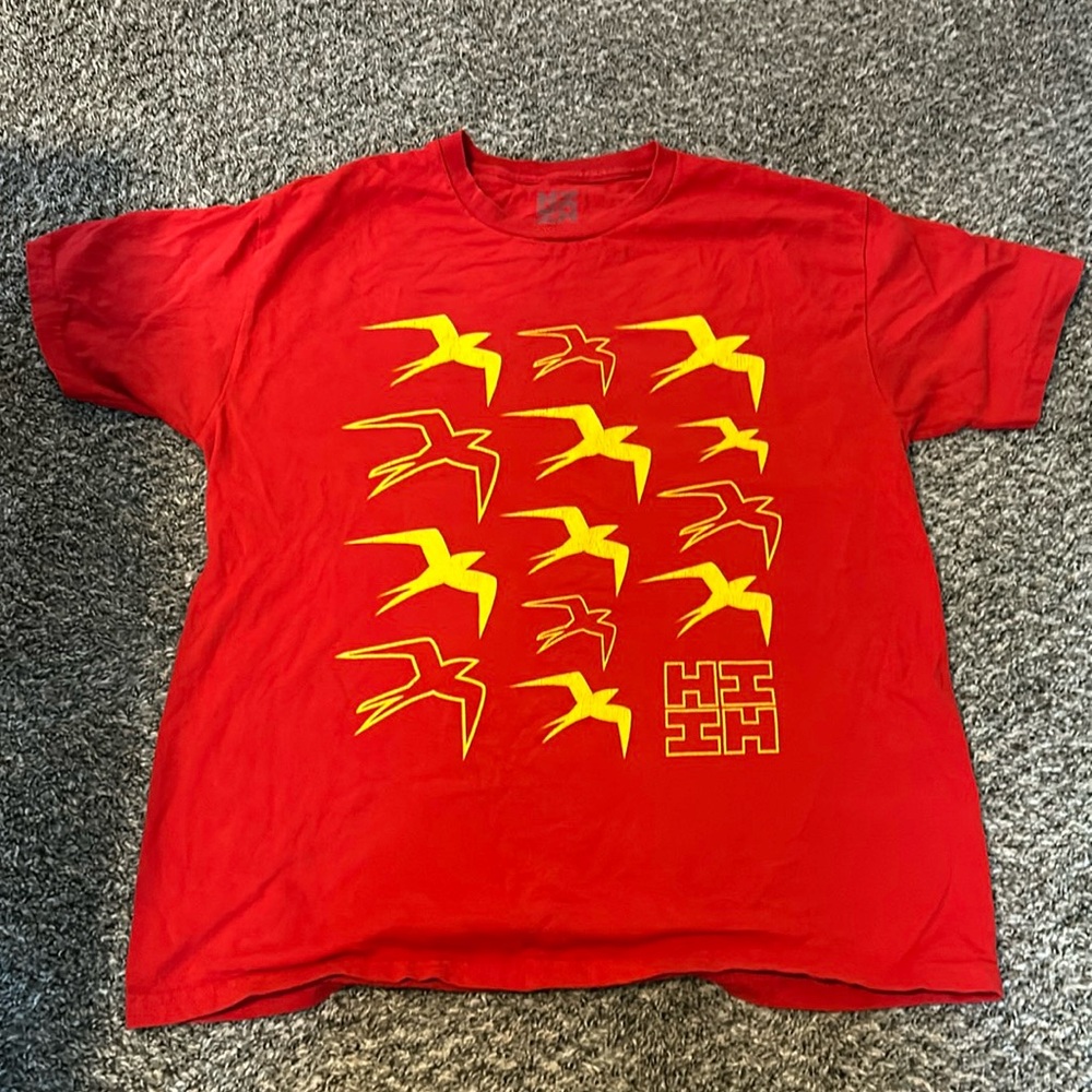 Red iwa bird Hawaii’s finest shirt